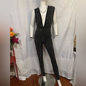 SUCH A LADY BLING JUMPSUIT!